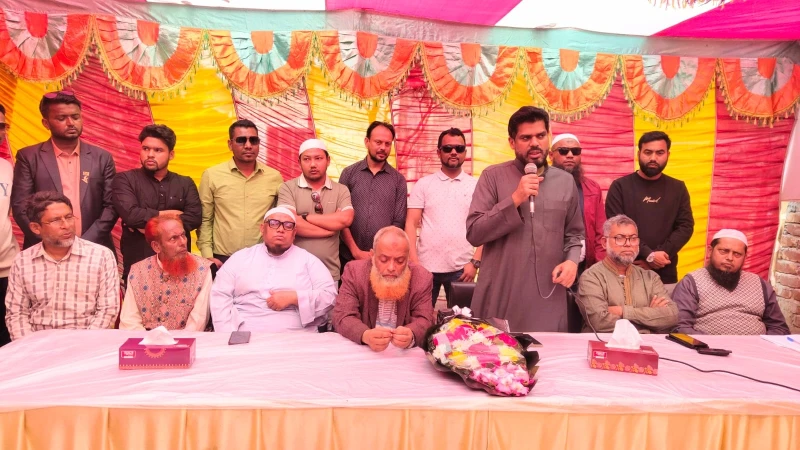 মুরাদনগর সদরে ধানের শীষের পক্ষে কাজী শাহ আরফিনের গণসংযোগ