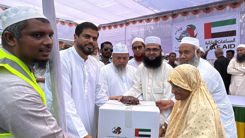 মুরাদনগরে ৫ শতাধিক অসহায় পরিবারের মাঝে খাদ্যসামগ্রী বিতরণ