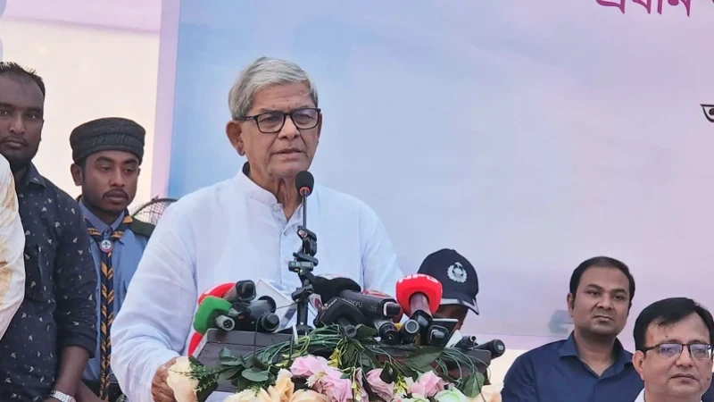 জনগণের শক্তির চেয়ে বড় কোনো শক্তি নেই: মির্জা ফখরুল