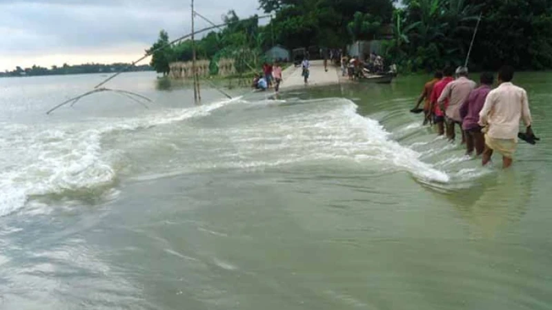 বন্যার পূর্বাভাস, নদীর পানি বিপৎসীমার ওপরে