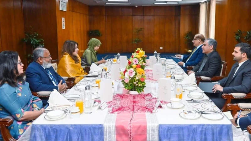 পাকিস্তানের স্বরাষ্ট্রমন্ত্রীর সঙ্গে শামা ওবায়েদের বৈঠক