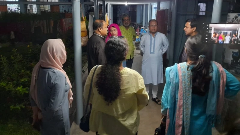 বাংলাদেশ কুয়েত মৈত্রী হল পরিদর্শন করলেন ঢাবি উপাচার্য
