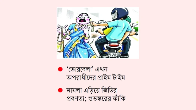 রাজধানীতে বেপরোয়া ছিনতাই চক্র
