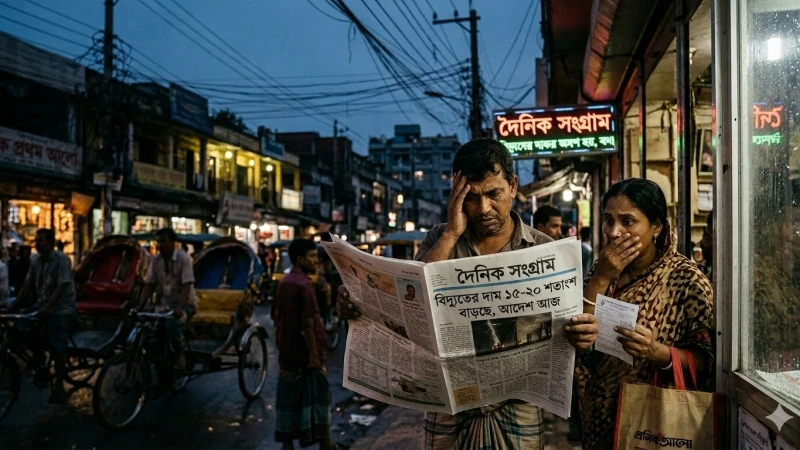বিদ্যুতের দাম বৃদ্ধির আদেশ কাল, বাড়তে পারে ১৫ থেকে ২০ শতাংশ