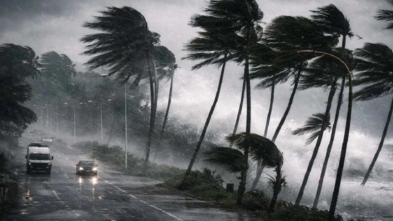 ১০ অঞ্চলে ৬০ কিমি বেগে ঝড়ের শঙ্কা