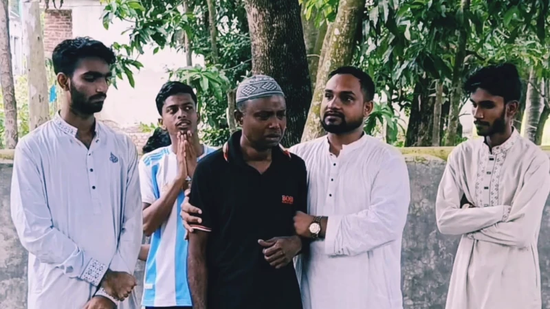 অপহরণের পর হত্যা: নিহত শিশু জায়হানের পরিবারের পাশে এনসিপি নেতা সাজ্জাদ