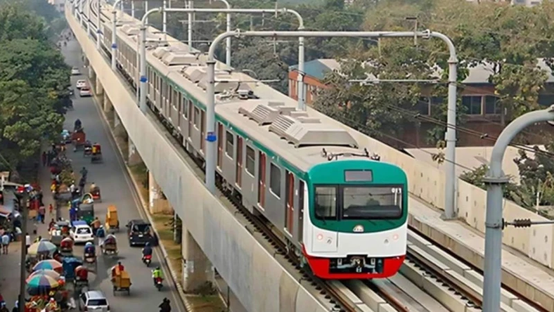 মেট্রোরেল চলাচল সাময়িকভাবে বন্ধ