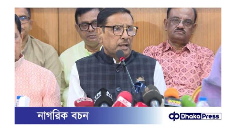 কোটা আন্দোলনকে রাজনৈতিকভাবে মোকাবিলা করার ইচ্ছা সরকারের নেই: ওবায়দুল কাদের