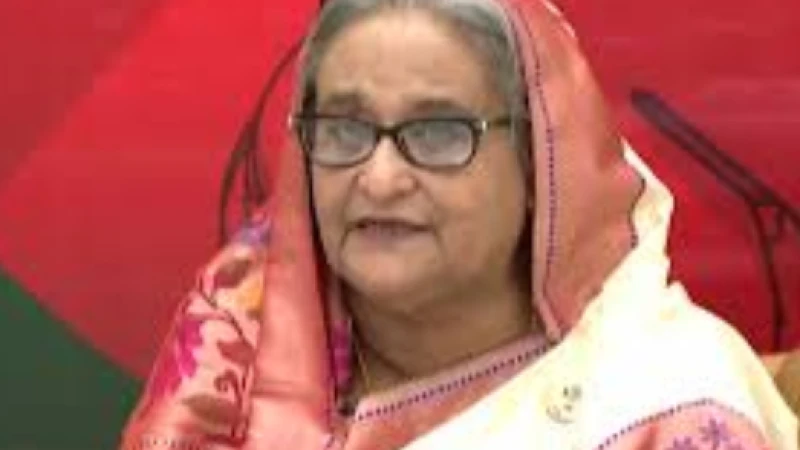 ভারত থেকে  আমেরিকার পথে শেখ হাসিনা