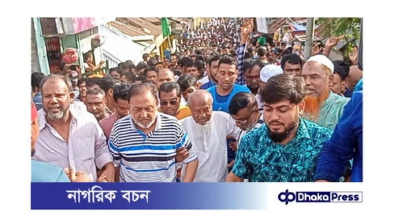 রামচন্দ্রপুরে বি এনপির আনন্দ মিছিল