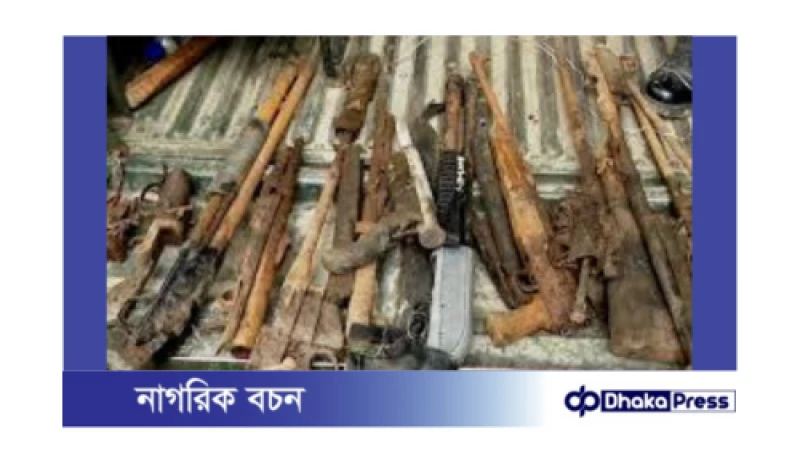 মোহাম্মদপুরে অস্ত্রের জখলা উদ্ধার: সেনাবাহিনীর অভিযান সফল