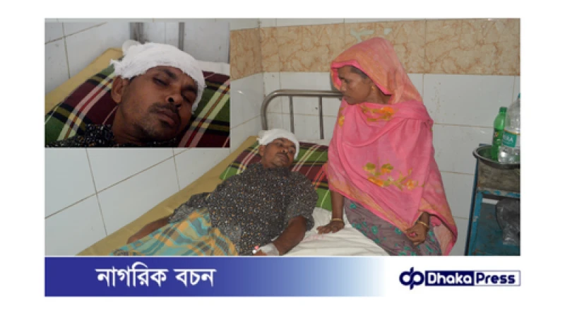 নওগাঁয় ড্রেন নিয়ে দ্বন্দ্ব; কুপিয়ে জখম