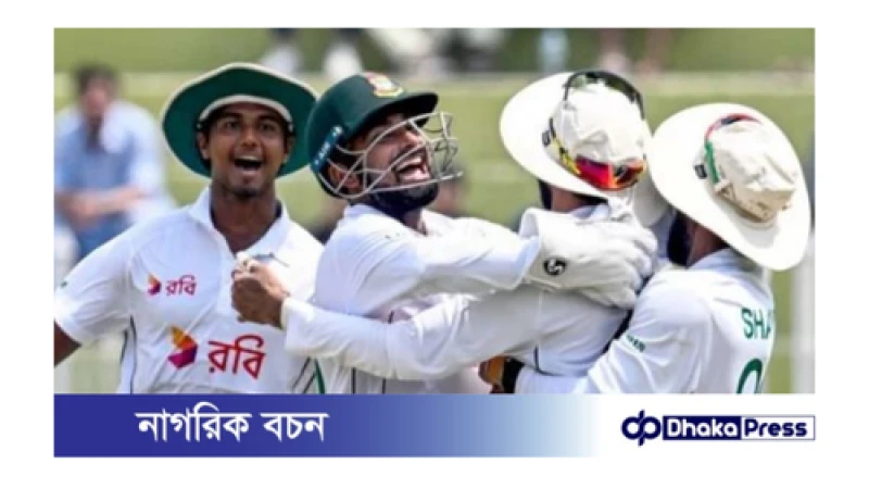 পাকিস্তানের মাটিতে বাংলাদেশের ১০ উইকেটে ঐতিহাসিক জয়