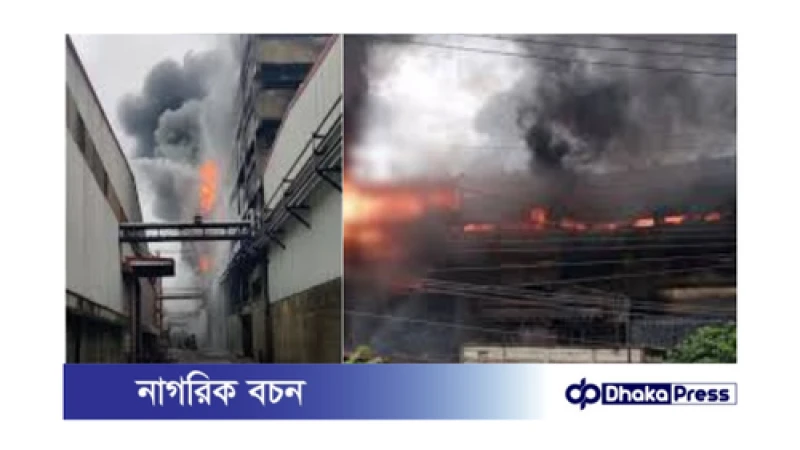 নারায়ণগঞ্জের গাজী টায়ার কারখানায় ভয়াবহ অগ্নিকাণ্ড