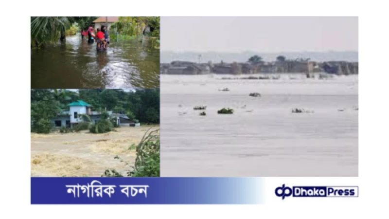 ফারাক্কা বাঁধ খোলায় পদ্মার পানি বৃদ্ধি: চাঁপাইনবাবগঞ্জবাসীর আতঙ্ক