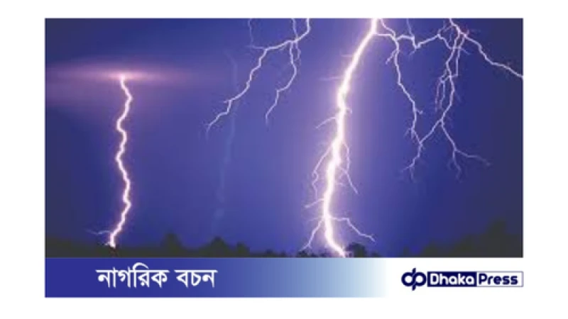 নবাবগঞ্জে বজ্রপাতে যুবকের মৃত্যু