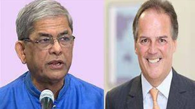 বিএনপির মহাসচিবের সঙ্গে ব্রিটিশ হাইকমিশনের কাউন্সিলরের সাক্ষাৎ