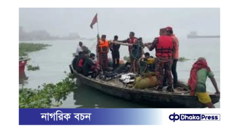 মেঘনায় ভেসে আসা অজ্ঞাত ব্যক্তির মরদেহ উদ্ধার