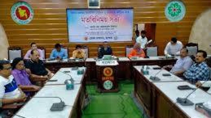 যশোরের নতুন ডিসির সাংবাদিকদের সঙ্গে মতবিনিময় সভা