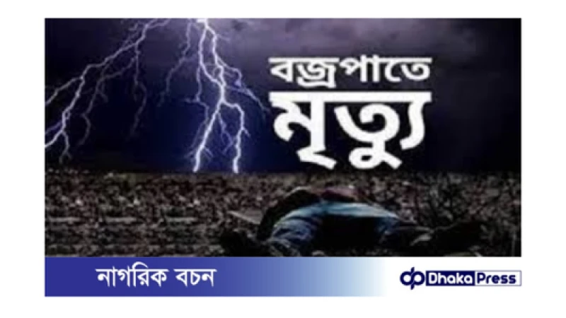 সিলেটে বজ্রপাতে দুই যুবকের মৃত্যু
