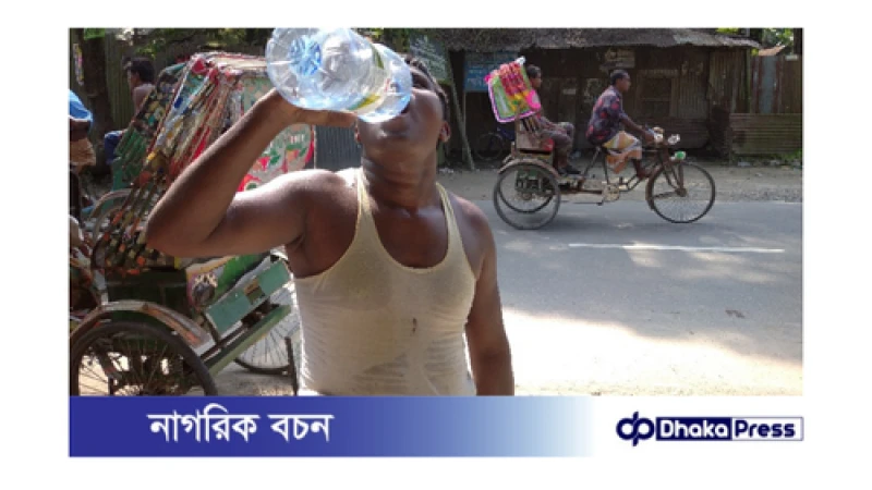 তীব্র গরম আর রোদে নাজেহাল কুড়িগ্রামবাসী