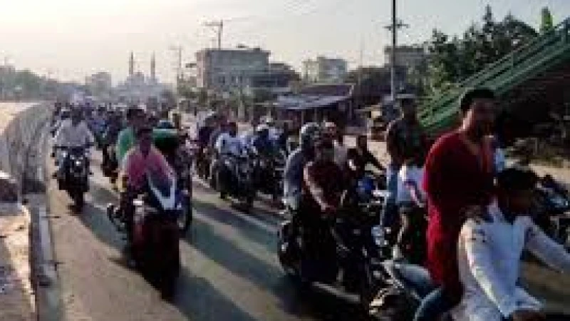 গাজীপুরে গণঅধিকার পরিষদের বিক্ষোভ মিছিল: ইলিশ রপ্তানি ও হত্যাকাণ্ডের বিচারের দাবি