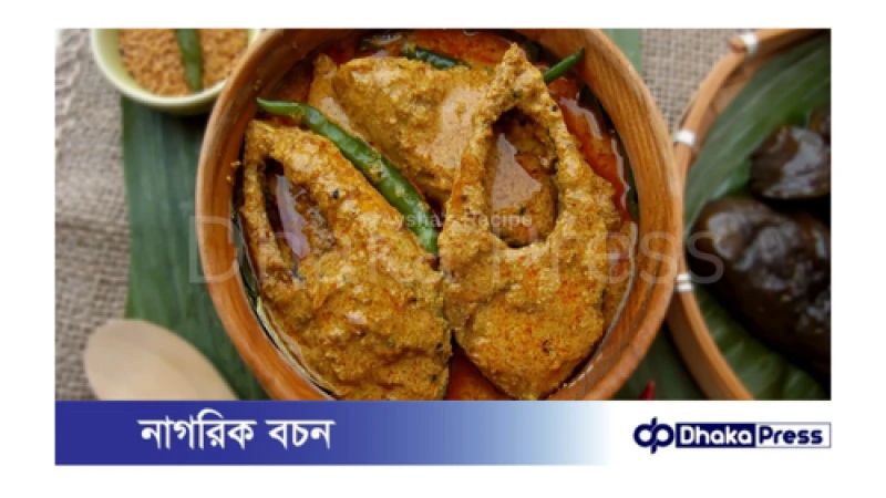ইলিশের মৌসুমে তৈরি করতে পারেন কাশ্মীরি ইলিশ