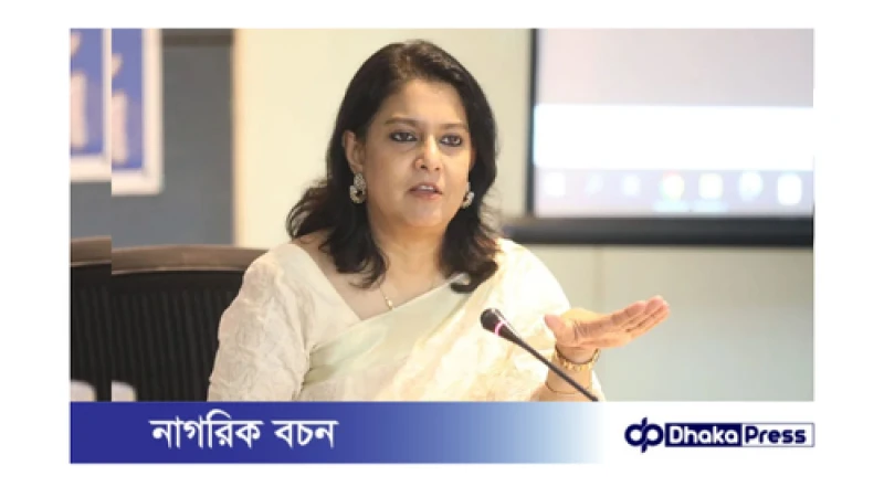 সচিবালয় প্লাস্টিকমুক্তকরণ: উপদেষ্টা রিজওয়ানা হাসান