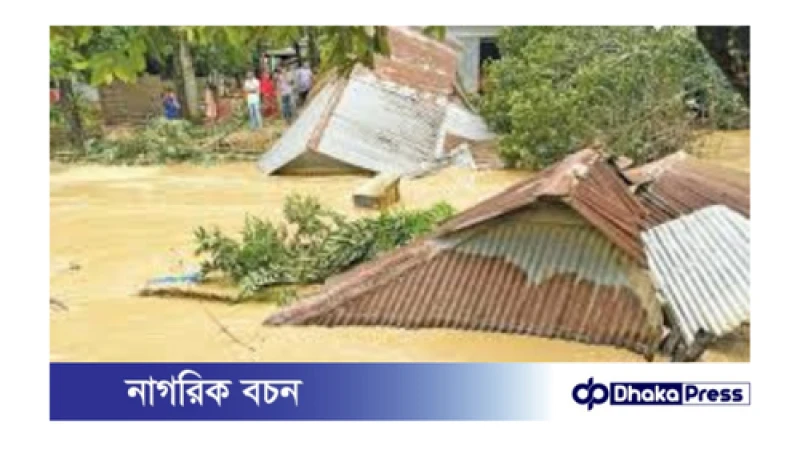 শেরপুরে বন্যায় ৭ জনের মৃত্যু, ময়মনসিংহ-নেত্রকোণায় পরিস্থিতির অবনতি