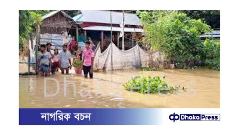 নেত্রকোণায় বন্যা: দুর্ভোগ আরও বাড়ছে