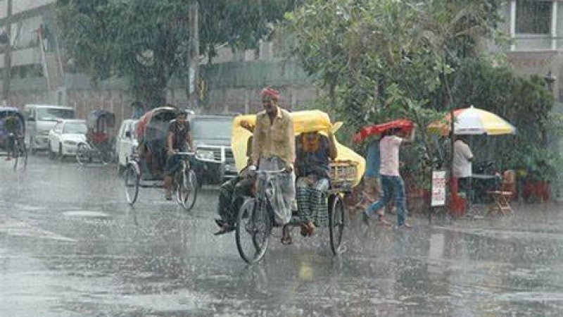 রাজধানীতে এ মাসের সর্বোচ্চ বৃষ্টি