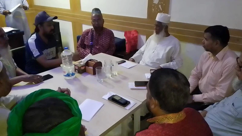 মসজিদ সমাজ বাংলাদেশ ও  বিশিষ্ট ব্যবসায়ী ও সমাজসেবক দের  সাথে মতবিনিময় সভা অনুষ্ঠিত!