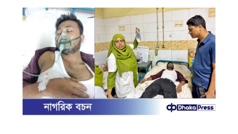 নওগাঁয় আবারো সংঘবদ্ধ হামলার শিকার ঢাকা প্রেসের জেলা প্রতিনিধি শহিদুল