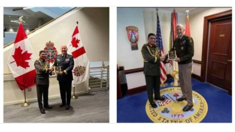 যুক্তরাষ্ট্র ও কানাডা সফর শেষে দেশে প্রত্যাবর্তন করলেন সেনাবাহিনী প্রধান