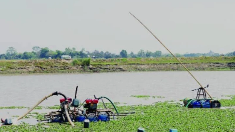 মুরাদনগরে কৃষি জমির উপর অবৈধ ড্রেজারের হামলা: কৃষকদের দুর্দশা