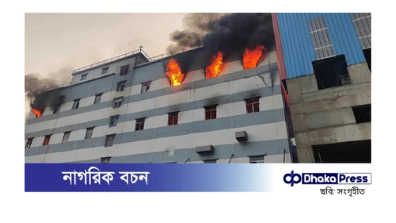 নারায়ণগঞ্জে টিস্যুর গুদামে ভয়াবহ আগুন, নিয়ন্ত্রণে কাজ করছে ১৪ ইউনিট