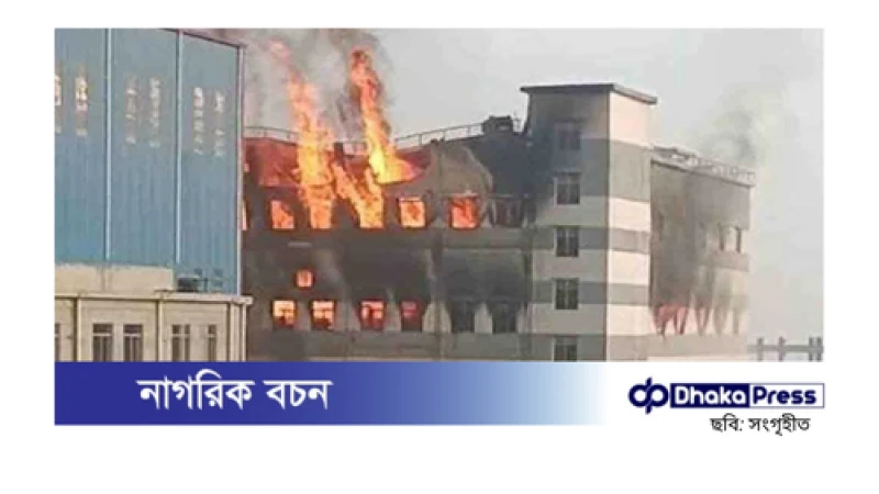 চার ঘণ্টা পর নারায়ণগঞ্জে টিস্যু গুদামের আগুন নিয়ন্ত্রণে