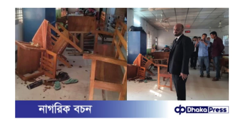 কুড়িগ্রামে জুনিয়র আইনজীবীকে পিপি নিয়োগ দেয়ায় সেরেস্তা ভাঙচুর
