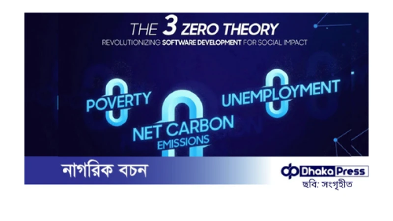 ড. ইউনূসের ‘থ্রি জিরো তত্ত্ব’ এবং দেশের টেকসই উন্নয়ন