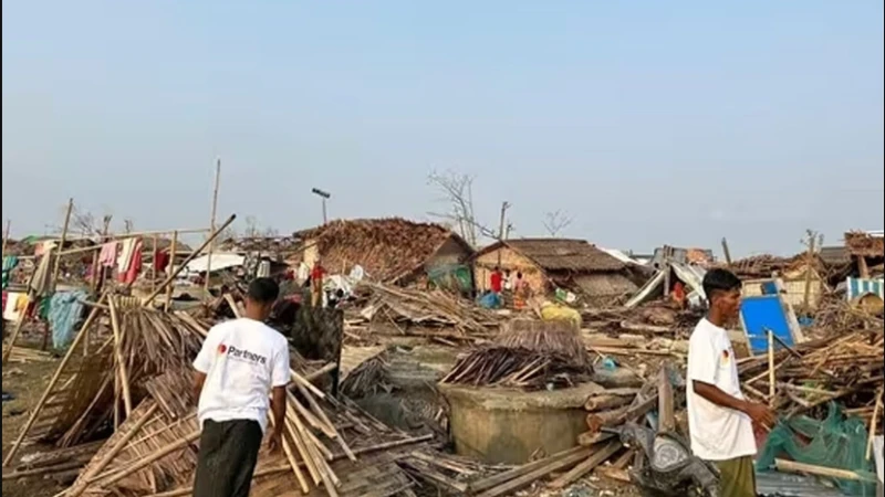 মিয়ানমারে ঘূর্ণিঝড় মোখায় ক্ষতিগ্রস্ত ৮ লাখ মানুষ : জাতিসংঘ