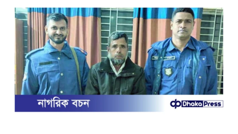 মাধবপুরে হত্যা ডাকাতি ও অস্ত্রসহ ডজন মামলার আসামী গ্রেফতার।