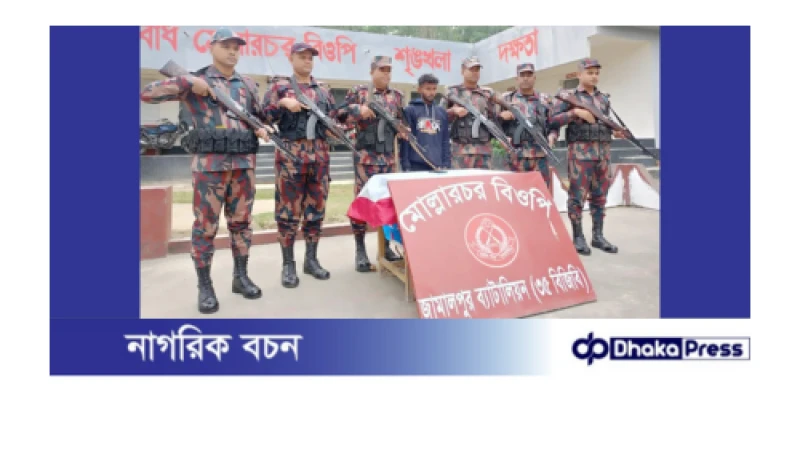 ভারতে অনুপ্রবেশের সময় বিজিবি কর্তৃক যুবক আটক