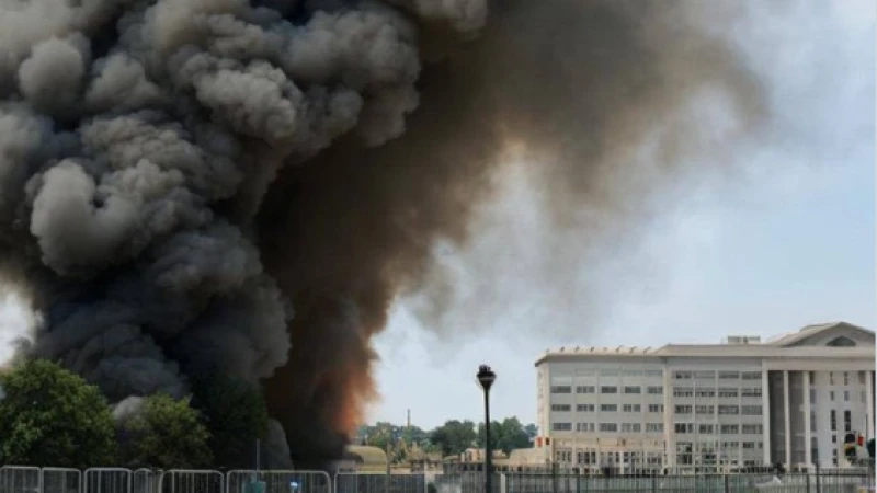 পেন্টাগনে বিস্ফোরণের ভুয়া ছবি ভাইরাল