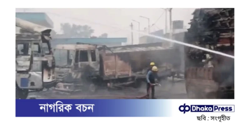 জয়পুরে পেট্রোল পাম্পে ভয়াবহ অগ্নিকাণ্ড: নিহত ৫