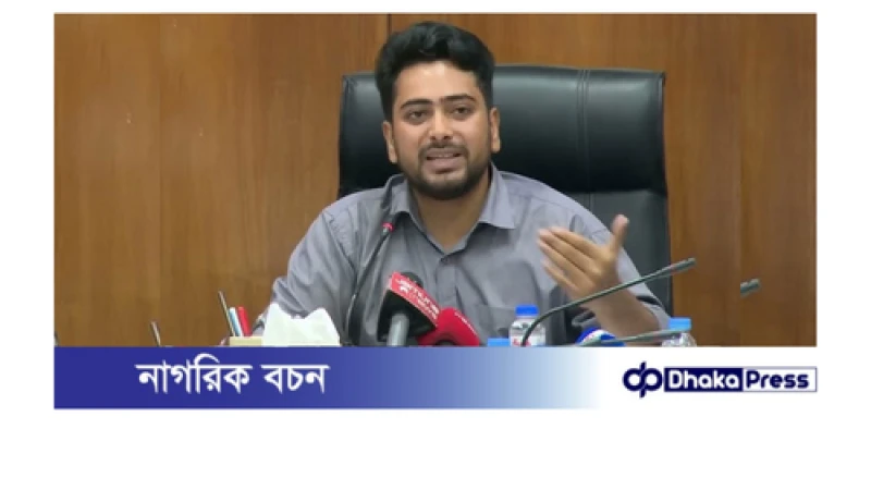 সড়কের নৈরাজ্যে রাজনৈতিক প্রভাব জড়িত: নাহিদ ইসলাম