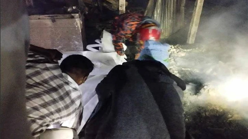 কুড়িগ্রামে বসতবাড়ির আগুনে পুড়ে এক বৃদ্ধার মৃত্যু 