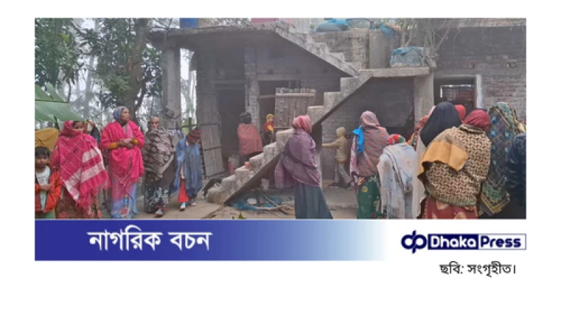 স্বামী কর্তৃক স্ত্রীকে গলা কেটে হত্যা, স্বামী আটক