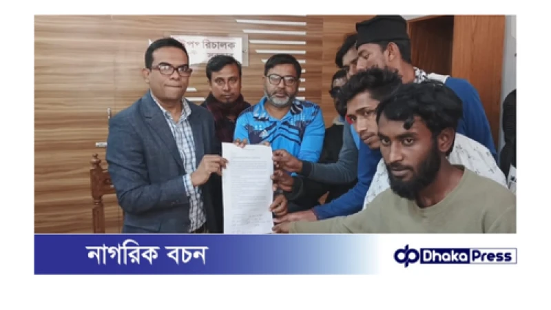 গাইবান্ধায় জুলাই বিপ্লবে আহতদের সুচিকিৎসা ও পুনর্বাসনের দাবিতে স্মারকলিপি প্রদান