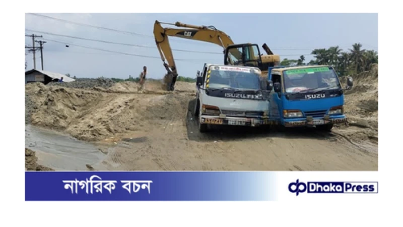 কর্ণফুলীতে ম্যাজিস্ট্রেটের জব্দ করা দুই এস্কেভেটর চুরি,, 