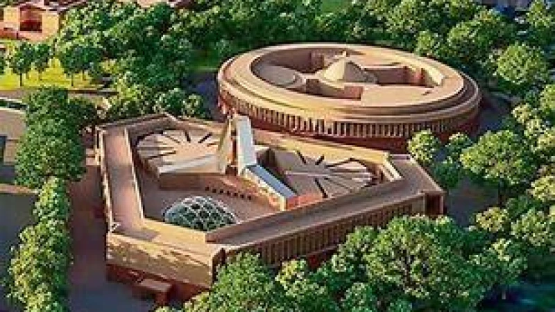 নতুন সংসদ ভবন উদ্বোধন করলেন মোদি